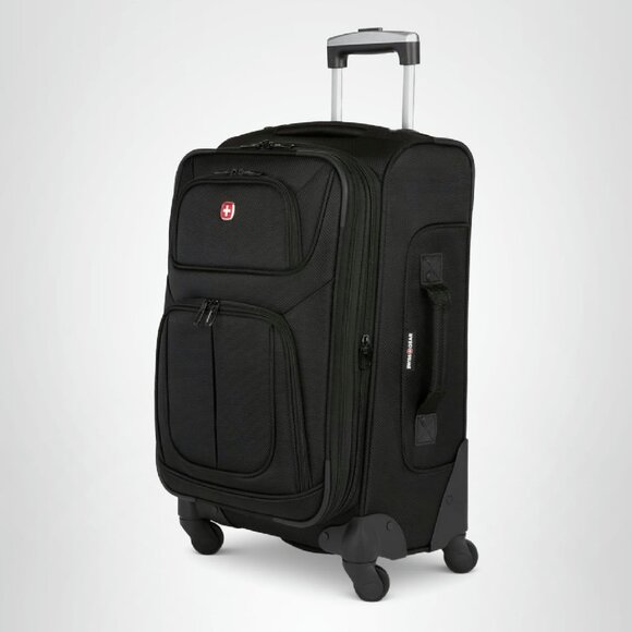 21-Inch Expandable Carry-On Luggage with Spinner Wheels & TSA Lock